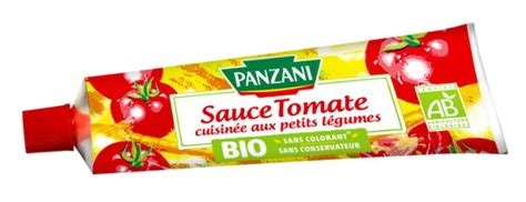 Sauce Tomate Cuisin E Aux Petits L Gumes En Tube Bio Panzani G