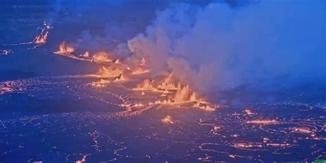 Hawaii's Kilauea volcano awakens, begins to erupt for third time in ...