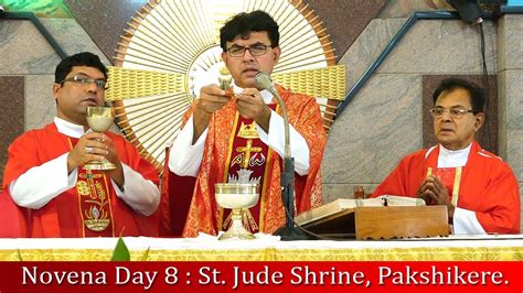 Day St Jude Annual Feast Novena Mass Konkani October Rev