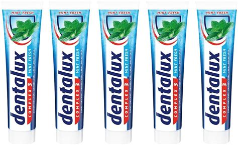 Dentalux Dentalux Complex 3 Mint Fresh Zahnpasta 5er Pack 5 X 125 Ml