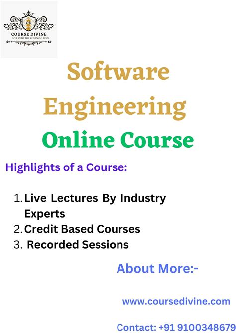 Software Engineering Course Divine Technology Pvt Ltd