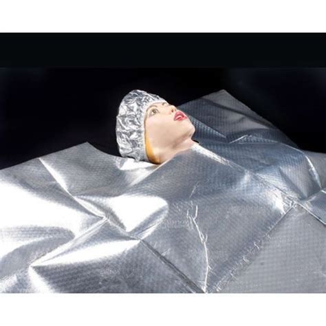 Thermicare Grey Disposable Aluminum Patient Warming Hypothermia Blanket Size Adult Rs 750