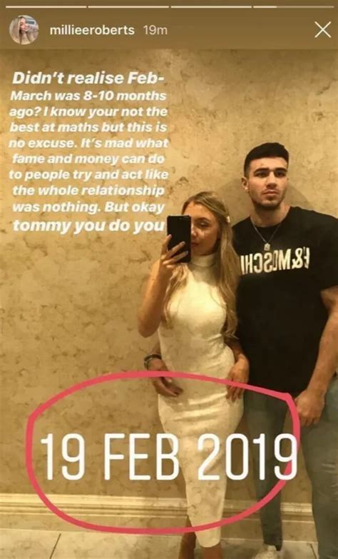 Love Island Tommy Furys Ex Girlfriend Accuses Him Of Lying About