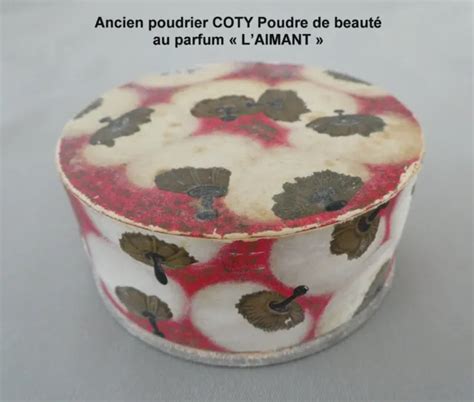 Ancien Poudrier Coty Poudre De Beaut Au Parfum Laimant Eur