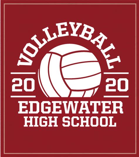 8710 High School Volleyball T-shirt | High School Shirts