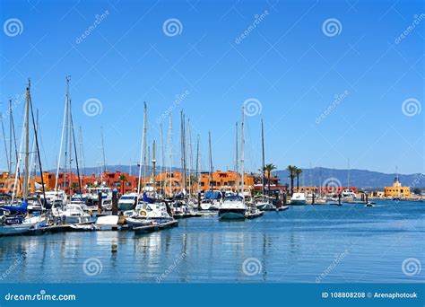 View of Portimao Marina, Portugal. Editorial Stock Photo - Image of ...