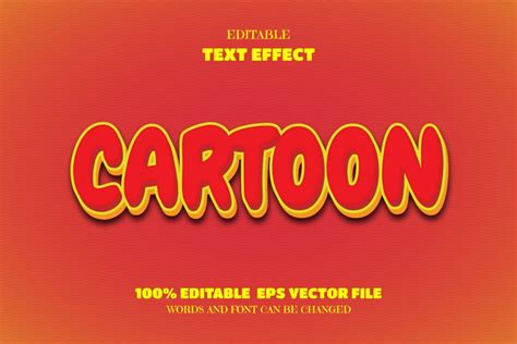 Cartoon Text, Editable Font Effect (2218916)