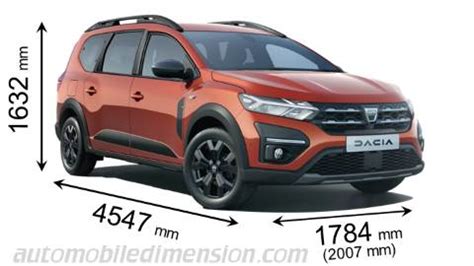 Dimension Dacia Jogger Volume Coffre Et Similaires