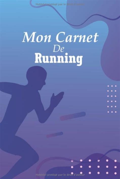 Mon Carnet De Running Livre De Course Pied Remplir Avec Bilan