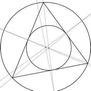 triangle  circles