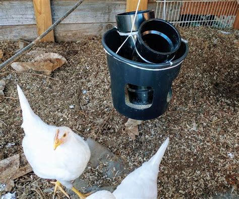 Hanging Chicken Feeder 6 Steps With Pictures Instructables