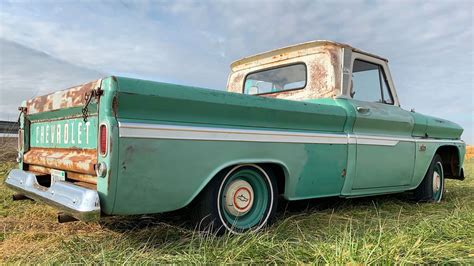 Daily Driven 1966 Chevy C10 Truck Custom Cab With Patina Original Paint