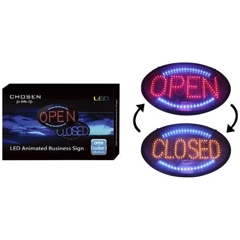 Chosen LED Neon Open Close Sign