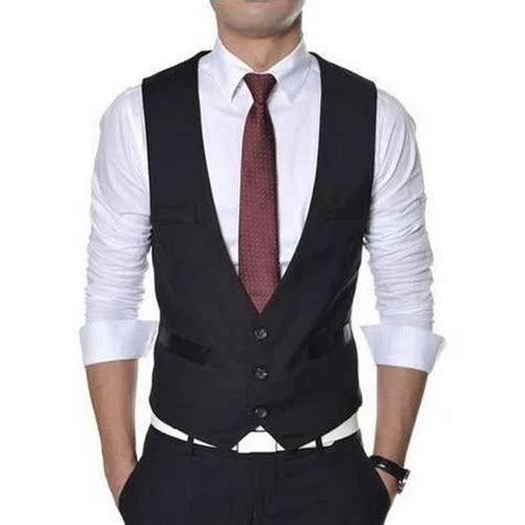 Cotton Formal Men S Plain Waistcoat At Rs Piece In Jaipur Id