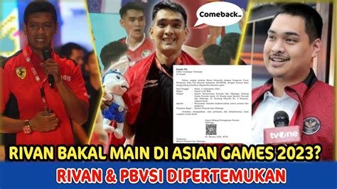 TELAH DIPUTUSKAN JURU GEBUK TIMNAS KEMBALI BAKAL MAIN DI ASIAN GAMES