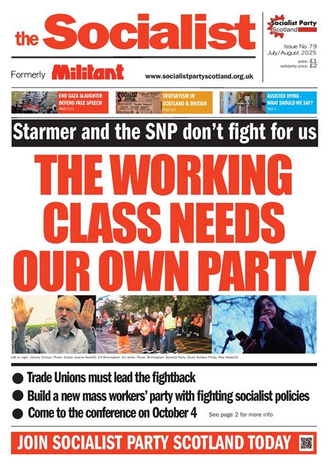 About Us - Socialist Party Scotland