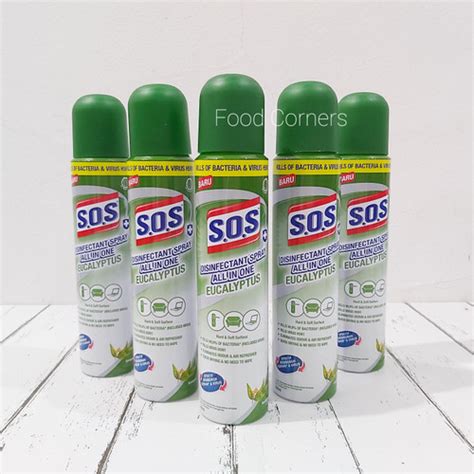 Jual Sos Disinfectant Spray 250ml Sos Spray All In One Eucalyptus