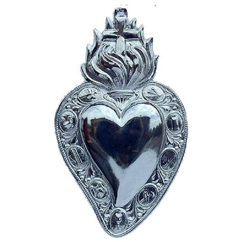 Cuore Con Croce Santa EX VOTO AEX111 Vaticanum