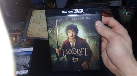 Unboxing El Hobbit Trilog A Edici N Extendida En D Blu Ray Youtube