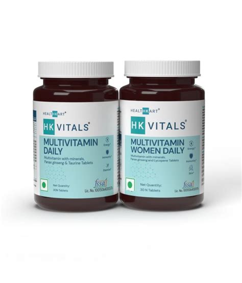 HealthKart HK Vitals Multivitamin 30 No Multivitamin Women 30 No