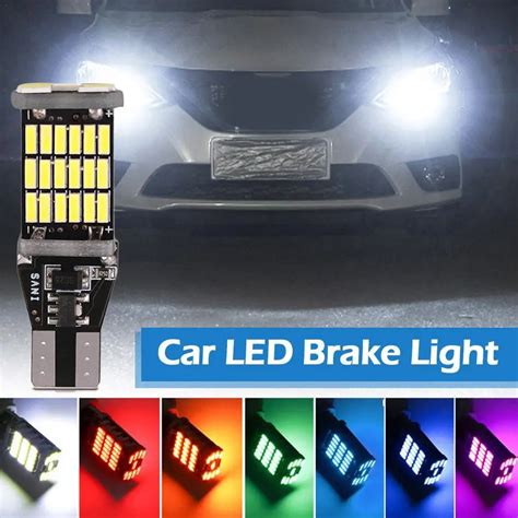 T Smd Car Led Brake Lights Decoded High Lighted Taillights