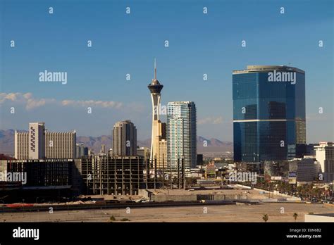 Las Vegas skyline Stock Photo - Alamy