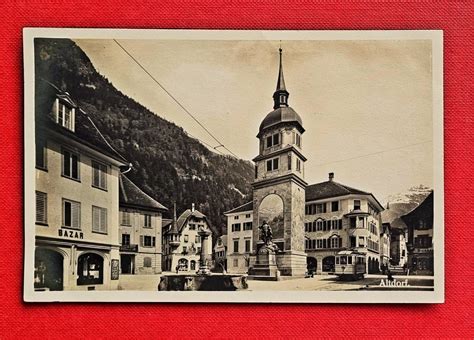 Altdorf Bazar Tram Strassenbahn 1932 Kaufen Auf Ricardo