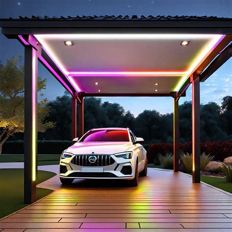 15 LED Carport Lights Ideas to Enhance Your Parking Area