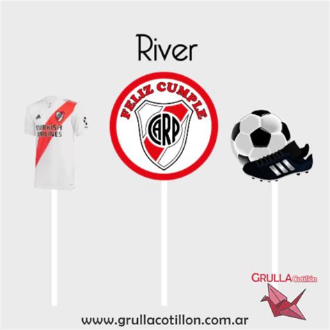 Cake Topper X River Comprar En Grulla Cotill N