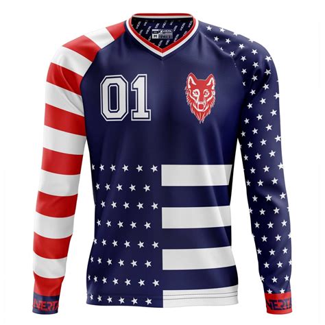 Customized Jersey Americano Long Sleeve