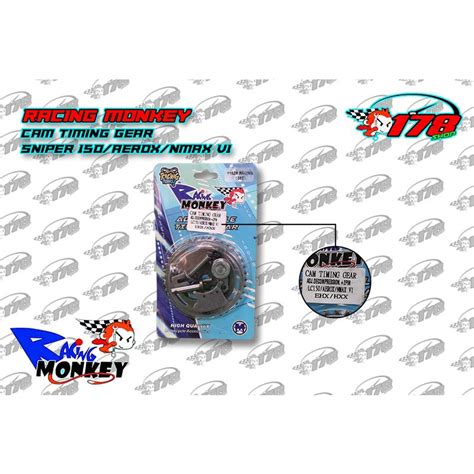 Racing Monkey Cam Timing Gear Sniper155 Aerox Nmax V1 W Decompression