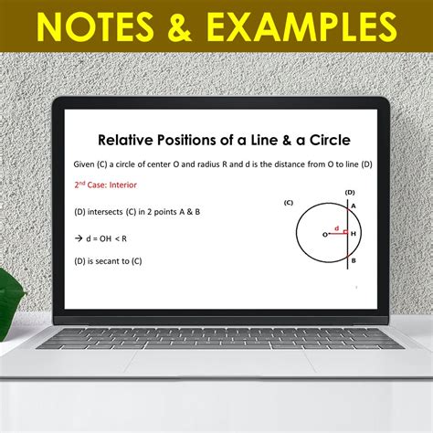 Angles in Circles using Tangents | | High School Math PowerPoint Lesson ...