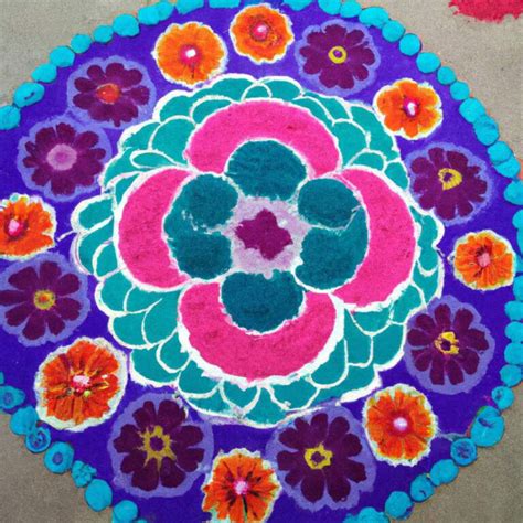 Tihar Rangoli: Simple Rangoli Designs for Tihar - Stunning Nepal