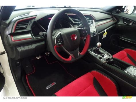 2017 Honda Civic Type R Type R Red/Black Dashboard Photo #122049107 ...