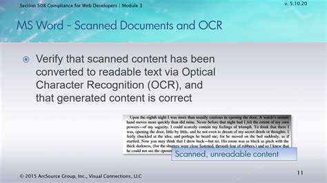 Case Studies Training Section 508 Compliance for Web Developers – ArcSource Group, Inc.