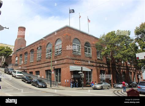 Cable Car Barn and Museum, Nob Hill, San Francisco, California Stock ...