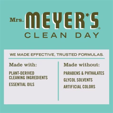 Mrs Meyer S Clean Day Basil Scent Multi Surface Everyday Cleaner