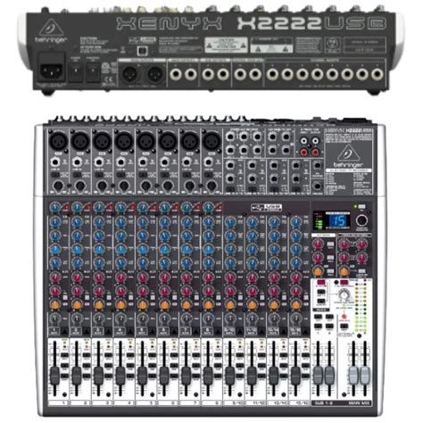 Mesa De Som Analogica - Mesa de Som Analógica Xenyx X2222USB Behringer