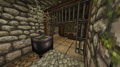 Medieval Prison Interior Minecraft Map