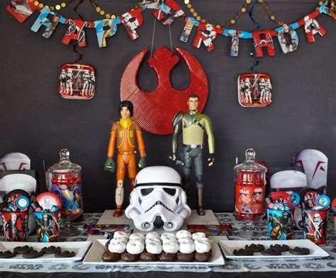 Star Wars The Force Awakens Birthday Party Make Life Lovely