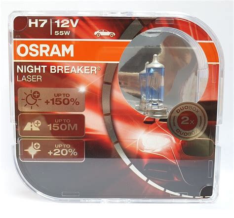 OSRAM Night Breaker LASER Next Generation 150 DUO H1 H3 H4 H7 H8 H11