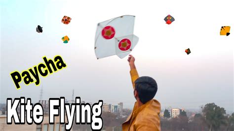 Kite Flying With Fighting Kites Kite Paycha Basant Basant