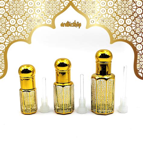 3ml 6ml 12ml 15ml Botol Kosong Attar Empty Bottle Parfum Minyak Wangi