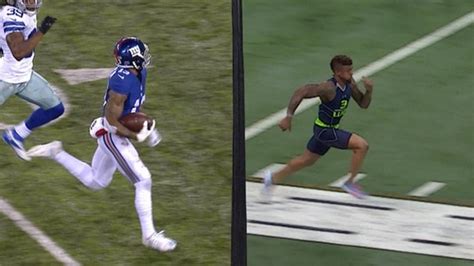 Combine Vs Reality Odell Beckham