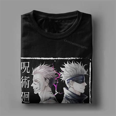 Jujutsu Kaisen Sukuna Yuji Itadori Gojo Satoru Megumi Fushiguro Nobara Kugisaki Anime T Shirts