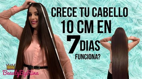 TU CABELLO CRECE 10CM EN 1 SEMANA Funciona YouTube