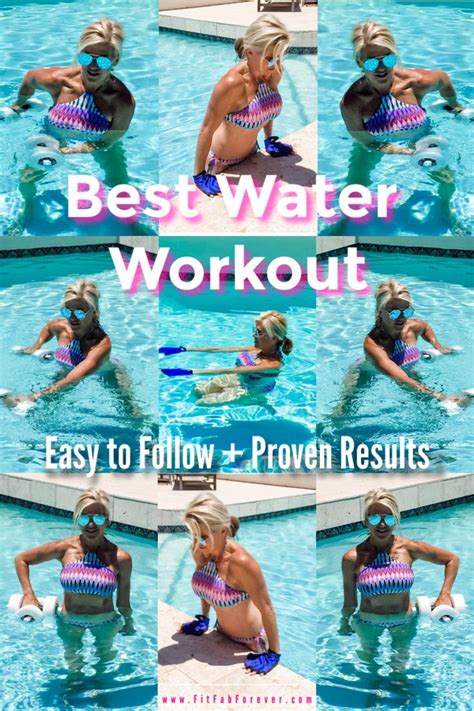 Best Water Workout Exercises For Quick Results Swimming Pool