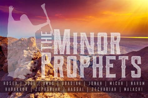 Minor Prophets – Major Lessons – Calvary Baptist