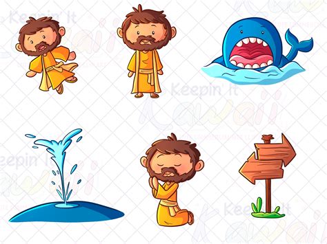 Bible Characters Clipart Jonah