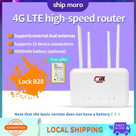 Jual Router Wifi G Lte Dukungan Kartu Sim Versi Unlocked Kecepatan